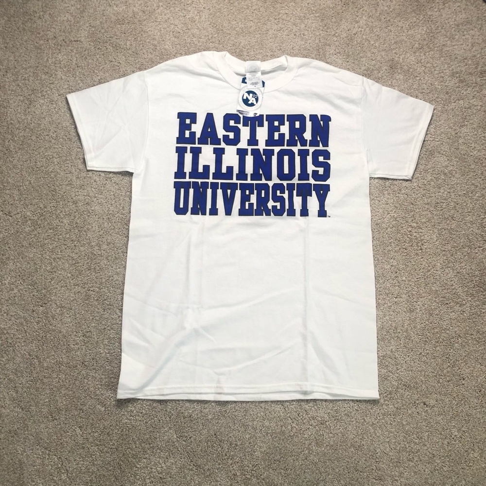 Brand- New Agenda Established 1992 Eastern Illinois, Size - Medium, Color -White